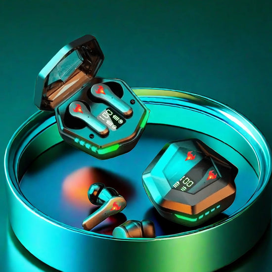 Auriculares Tws con pantalla digital N35, inalámbricos por Bluetooth, para juegos, intrauditivos para teléfonos inteligentes