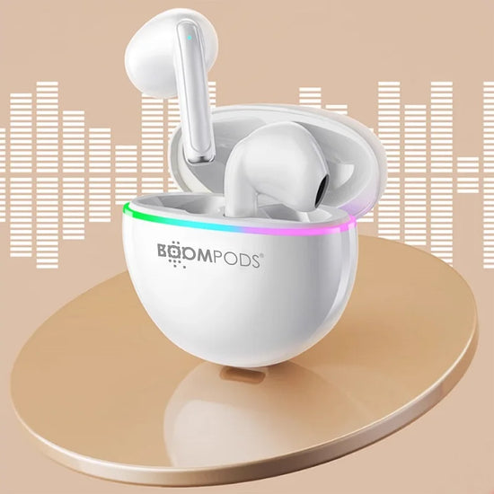 Auriculares inalámbricos con luz LED y Bluetooth, nuevos auriculares deportivos con control táctil, estéreo, para teléfonos Android.