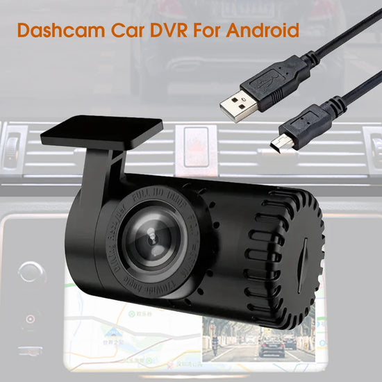 Dash Cam Car DVR Dashcam Video Recorder Front Camera for Android Car Intelligent Systems USB WiFi Connect Rotatable Night Vision