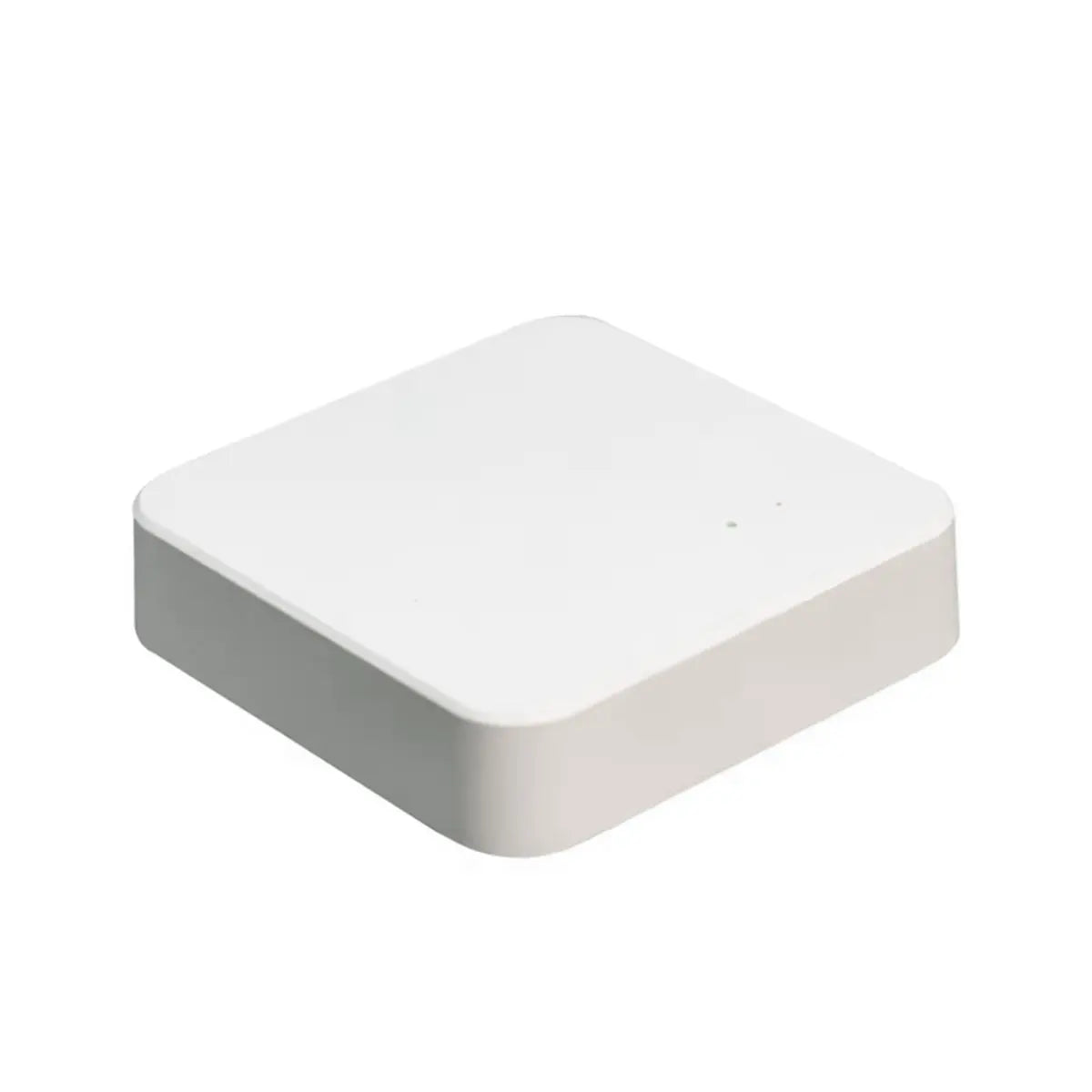 Zigbee Smart Gateway Hub for Smart Home Automation in sleek white design, ideal for connecting smart devices.