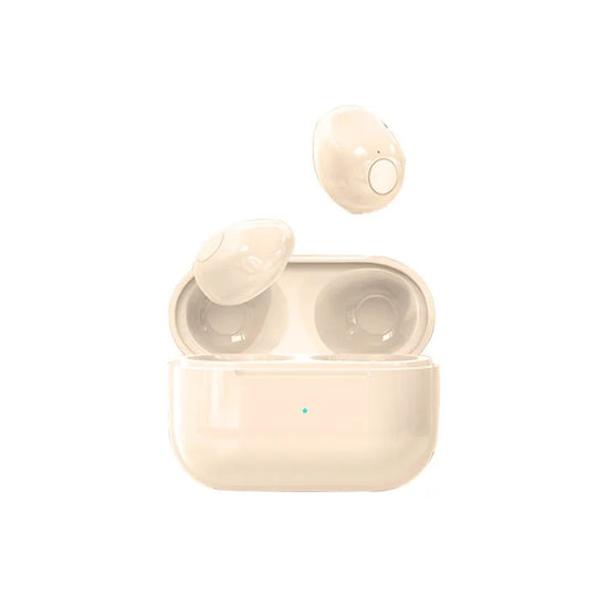 Mini auriculares Bluetooth invisibles para dormir, auriculares inalámbricos para dormir con reducción de ruido y micrófono, caja de carga