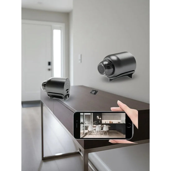 Smart Bulb Security Camera - 360° Panoramic WiFi Camera with Night Vision for Home Monitoring